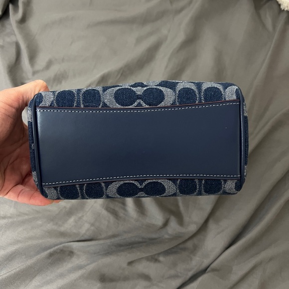 Coach denim mini Rowan RARE NWT - Picture 3 of 9